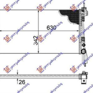 094906315 Fiat Fiorino/Qubo 2008-2016 | Ψυγείο Νερού