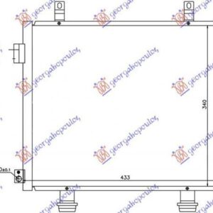 575006400 Nissan Pixo 2009- | Ψυγείο A/C