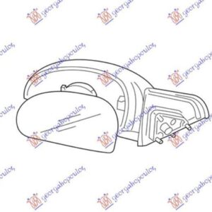 097007482 Kia Cerato 2004-2009 | Καθρέπτης Μηχανικός Αριστερός