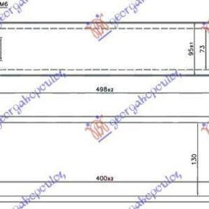 097306200 Ford Transit 2000-2006 | Ψυγείο Intercooler