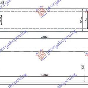 097306210 Ford Transit 2000-2006 | Ψυγείο Intercooler