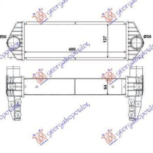 098306200 Ford Transit Connect 2003-2010 | Ψυγείο Intercooler