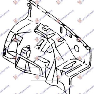 098600811 Toyota Hilux 2WD 1989-1994 | Θόλος Εμπρός Δεξιός