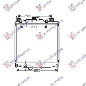 081006320 Suzuki Swift Hatchback 1993-1996 | Ψυγείο Νερού