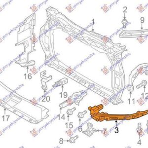 129100271 Audi Q3 2014-2018 | Φανοστάτης Κάτω Εμπρός Δεξιός