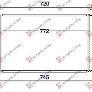 890006230 VW Golf 2013-2016 | Ψυγείο Intercooler