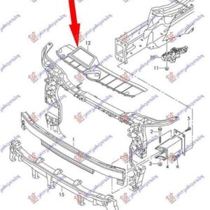 133100810 Audi Q5 2016-2020 | Κάλυμμα Μετώπης