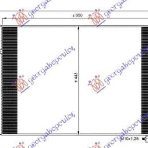 134106400 Audi A8 2013-2017 | Ψυγείο A/C Βενζίνη/Πετρέλαιο