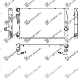 153006300 BMW X3 2011-2014 | Ψυγείο Νερού Βενζίνη/Πετρέλαιο