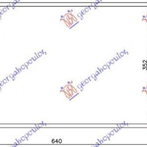 159006400 BMW 4 Series 2014-2020 | Ψυγείο A/C Βενζίνη/Πετρέλαιο