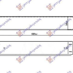 165006210 BMW X2 2017- | Ψυγείο Intercooler