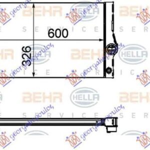 158006300 BMW 7 Series 2008-2012 | Ψυγείο Νερού