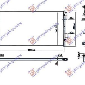 176106400 Jeep Compass 2016-2022 | Ψυγείο A/C