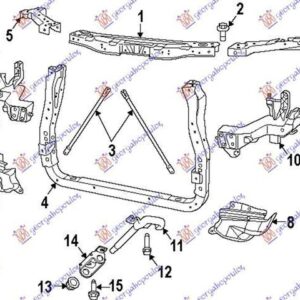 177000471 Jeep Grand Cherokee 2011-2014 | Φανοστάτης Εμπρός Δεξιός