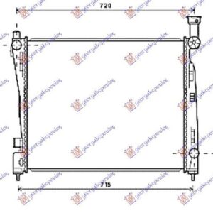 177106300 Jeep Grand Cherokee 2014-2017 | Ψυγείο Νερού