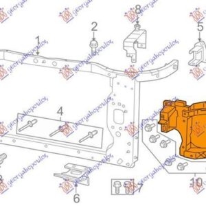 180000471 Jeep Cherokee 2014-2019 | Φανοστάτης Εμπρός Δεξιός