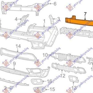 180003840 Jeep Cherokee 2014-2019 | Τραβέρσα Προφυλακτήρα Εμπρός