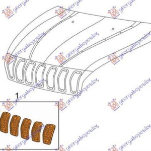 180004540 Jeep Cherokee 2014-2019 | Μάσκα