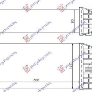 202006220 Citroen C-Elysee 2013-2016 | Ψυγείο Intercooler