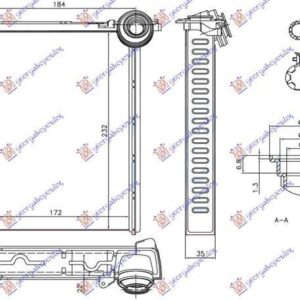 634006500 Peugeot RCZ 2010-2015 | Ψυγείο Καλοριφέρ