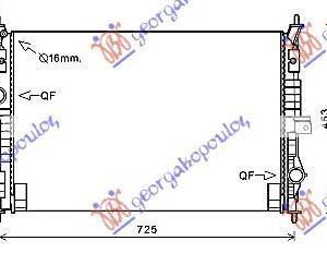 638206300 Peugeot Rifter 2019- | Ψυγείο Νερού