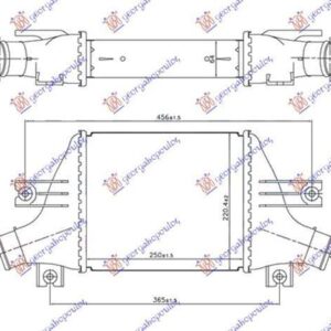 551006200 Mitsubishi Asx 2010-2014 | Ψυγείο Intercooler