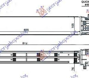 222006210 Dacia Duster 2010-2017 | Ψυγείο Intercooler