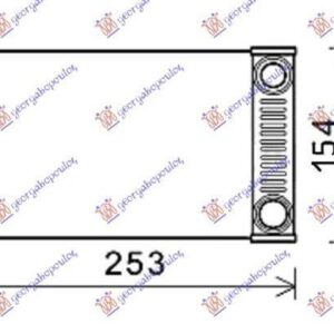 605006500 Opel Mokka 2013-2016 | Ψυγείο Καλοριφέρ