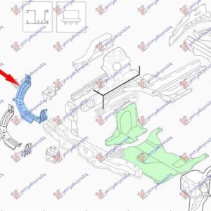 294100471 Fiat Doblo 2015- | Φανοστάτης Εμπρός Δεξιός