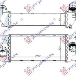 295006200 Fiat Panda 2012- | Ψυγείο Intercooler