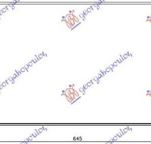 297006400 Fiat 500 L 2012-2017 | Ψυγείο A/C