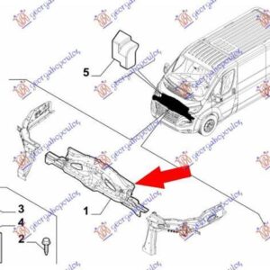 637000220 Peugeot Boxer 2014- | Μετώπη Εμπρός