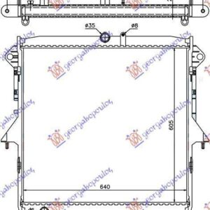 315206300 Ford Ranger 2015-2019 | Ψυγείο Νερού