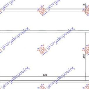 320006355 Ford Focus 2011-2014 | Ψυγείο Νερού