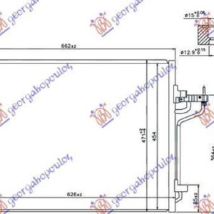 320006420 Ford Focus 2011-2014 | Ψυγείο A/C