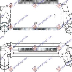 328006210 Ford EcoSport 2013-2017 | Ψυγείο Intercooler