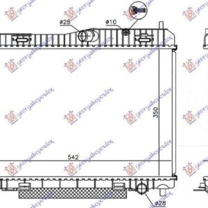 324006340 Ford Fiesta 2013-2017 | Ψυγείο Νερού