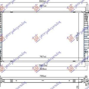 325006310 Ford Transit 2013-2019 | Ψυγείο Νερού