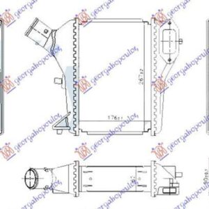 341206210 Honda CR-V 2015-2017 | Ψυγείο Intercooler