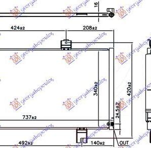 342206410 Honda Jazz 2018- | Ψυγείο A/C