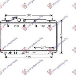 345006310 Honda Civic Hatchback/Liftback 2012-2016 | Ψυγείο Νερού