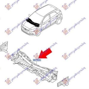 366101030 Hyundai i20 Hatchback 2014-2018 | Τροπέτο Υαλοκαθαριστήρων