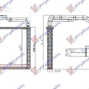 366106500 Hyundai i20 Hatchback 2014-2018 | Ψυγείο Καλοριφέρ