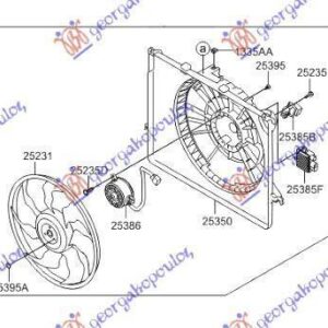 367106440 Hyundai Sonata 2011-2015 | Βεντιλατέρ