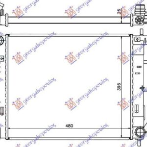 372106310 Hyundai Elantra 2013-2015 | Ψυγείο Νερού