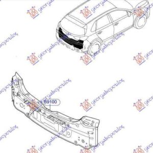 368302070 Hyundai i30 Hatchback/Estate 2017-2020 | Ποδιά Πίσω