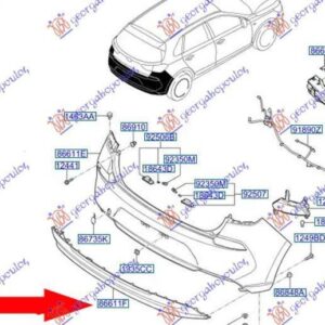 368306390 Hyundai i30 Hatchback/Estate 2017-2020 | Σπόιλερ Πίσω