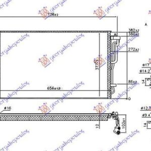 372206410 Hyundai Elantra 2015-2019 | Ψυγείο A/C