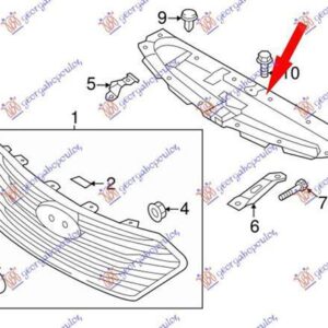 369100810 Hyundai Santa Fe 2012-2016 | Κάλυμμα Μετώπης