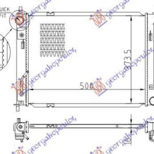 428006330 Kia Venga 2010- | Ψυγείο Νερού